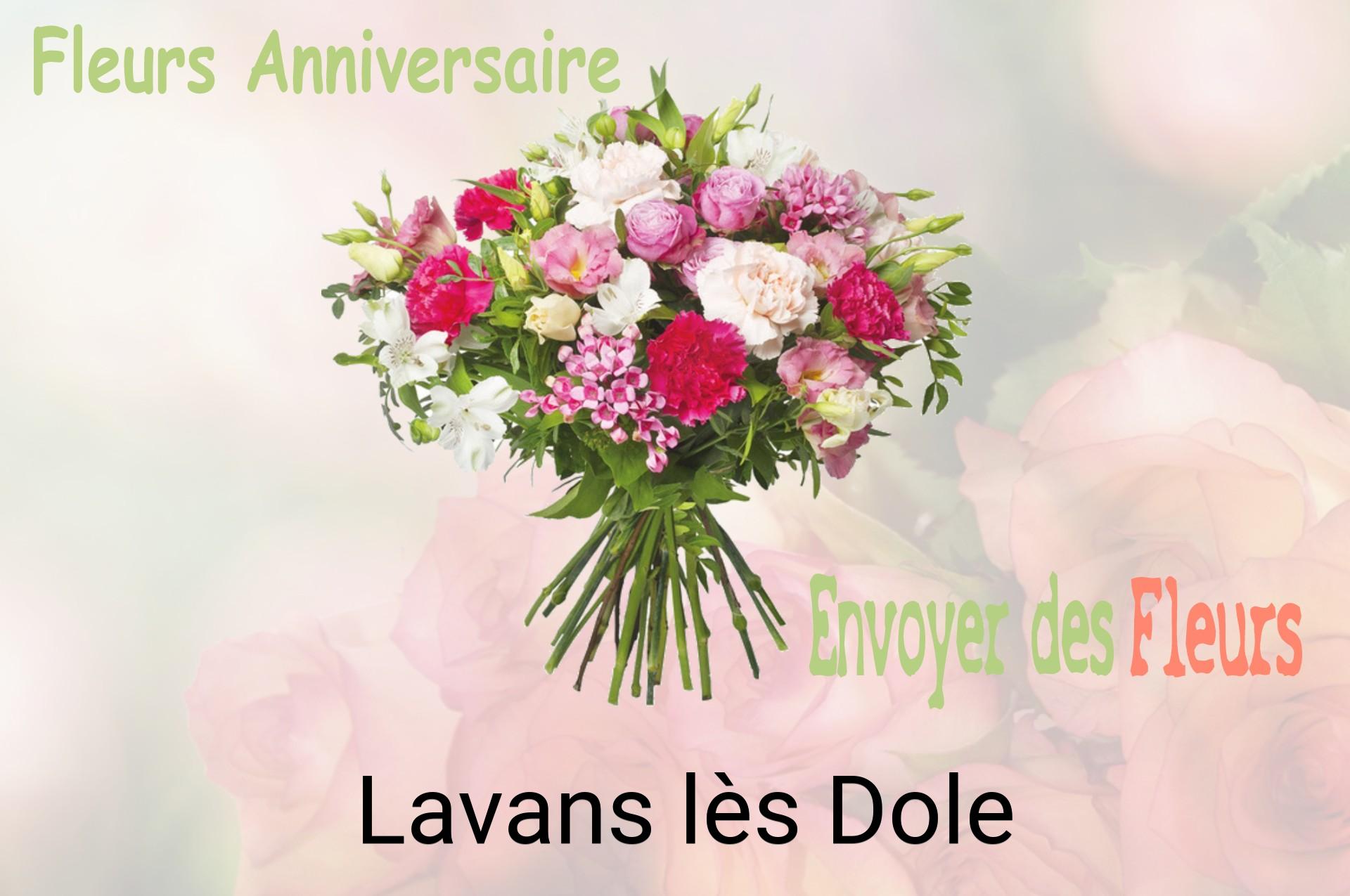 Bouquet de fleurs d’anniversaire livré à Lavans-lès-Dole