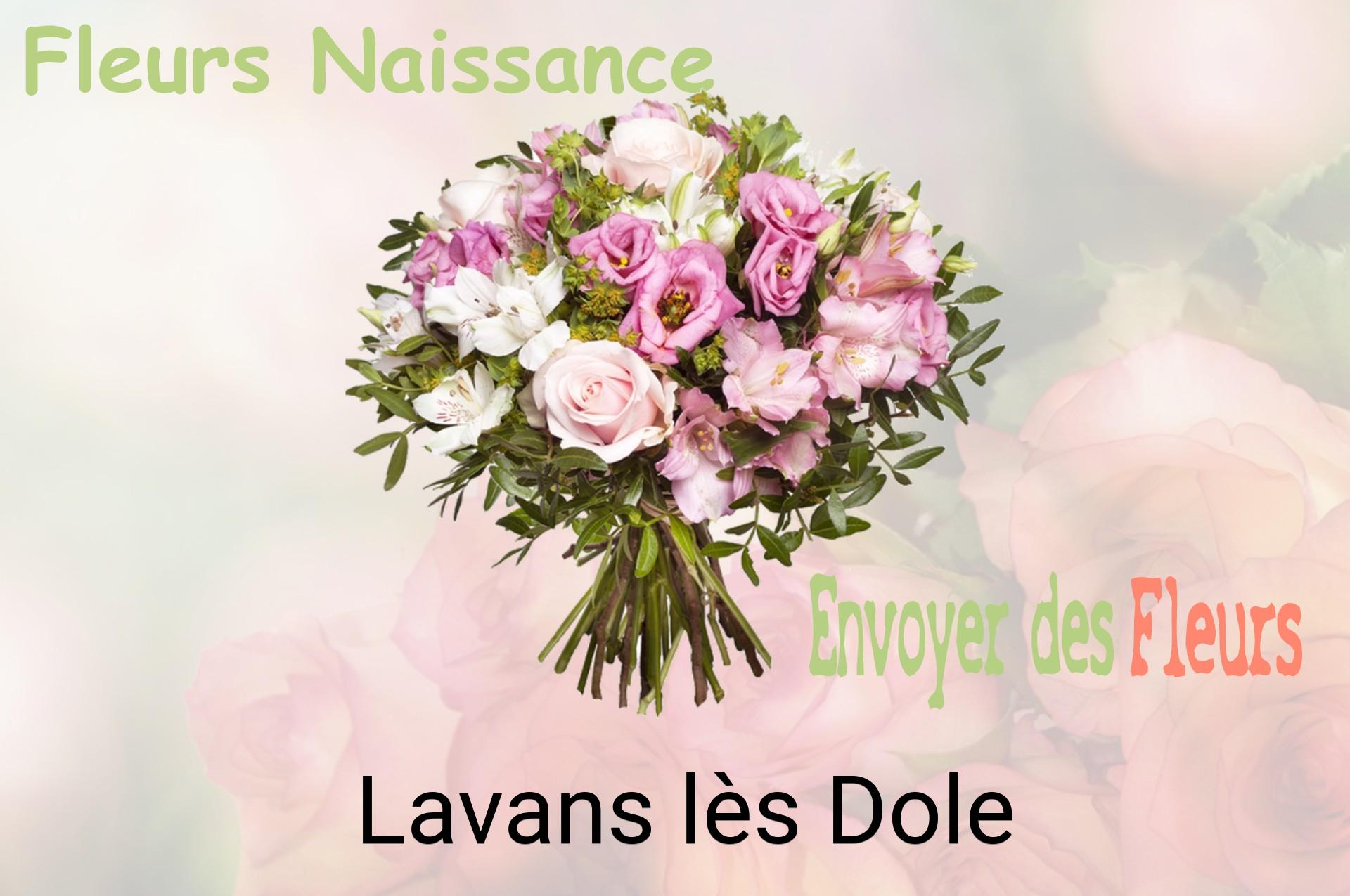 Bouquet de fleurs de naissance livré à Lavans-lès-Dole